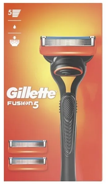 Gillette - Fusion5 partahöylä + 3 terää